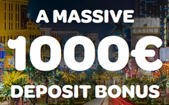 Spin Casino Three-part Bonus of €1,000