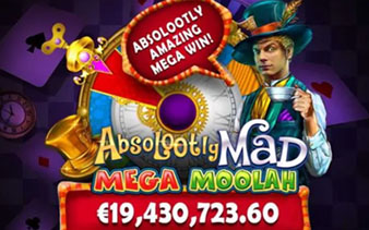 Absolootly Mad Winner Mega Moolah Record 2021